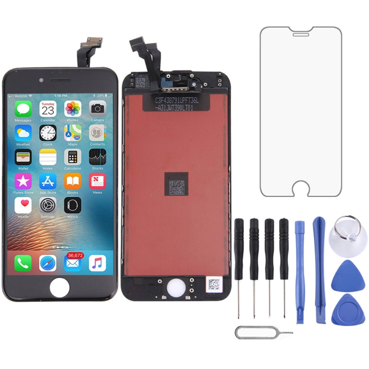 TFT LCD Screen for iPhone 6 Digitizer Full Assembly with Frame (Black)