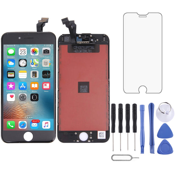 TFT LCD Screen for iPhone 6 Digitizer Full Assembly with Frame (Black)