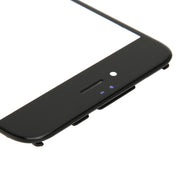 2 in 1 for iPhone 6 (Front Screen Outer Glass Lens + Frame)(Black)