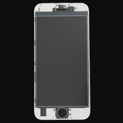 Front Screen Outer Glass Lens with Front LCD Screen Bezel Frame for iPhone 6s(White)