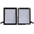 Touch Panel (Controller Button + Home Key Button PCB Membrane Flex Cable + Touch Panel Installation Adhesive) for iPad 2 / A1395 / A1396 / A1397 (Black) - free shipping - PMC TechLife - Order now!