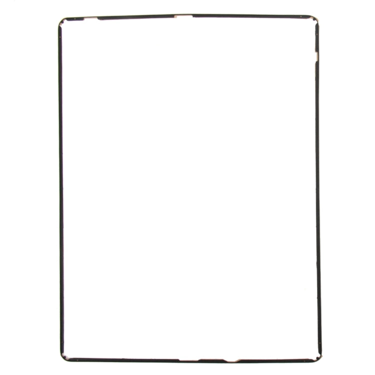 LCD Frame Front Housing Bezel Frame with Adhesive Sticker for iPad 2(Black)