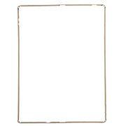 LCD Frame Front Housing Bezel Frame with Adhesive Sticker for iPad 2(Black)