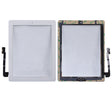 (Controller Button + Home Key Button PCB Membrane Flex Cable + Touch Panel Installation Adhesive)  Touch Panel for New iPad (iPad 3)(White) - free shipping - PMC TechLife - Order now!