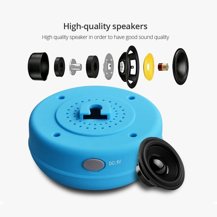 BTS-06 Mini Water-resistant IPX4 Bluetooth V2.1 Speaker, Support Handfree Function(Green)