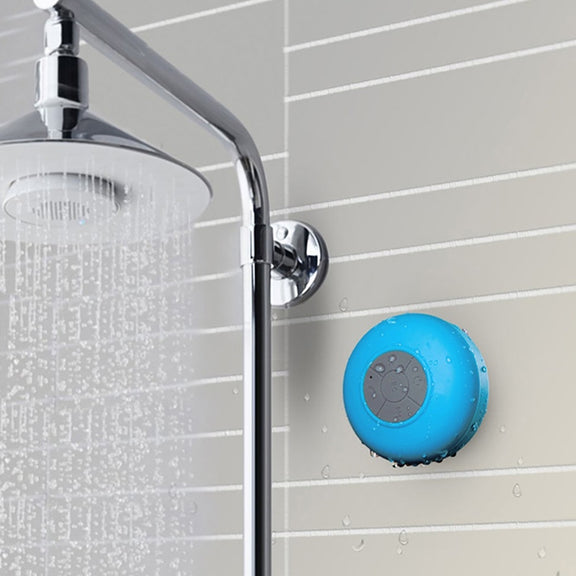 BTS-06 Mini Water-resistant IPX4 Bluetooth V2.1 Speaker, Support Handfree Function(Blue)