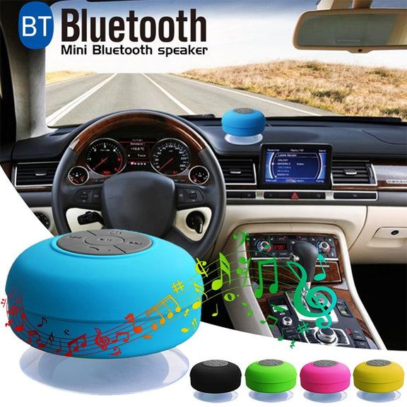 BTS-06 Mini Water-resistant IPX4 Bluetooth V2.1 Speaker, Support Handfree Function(White)