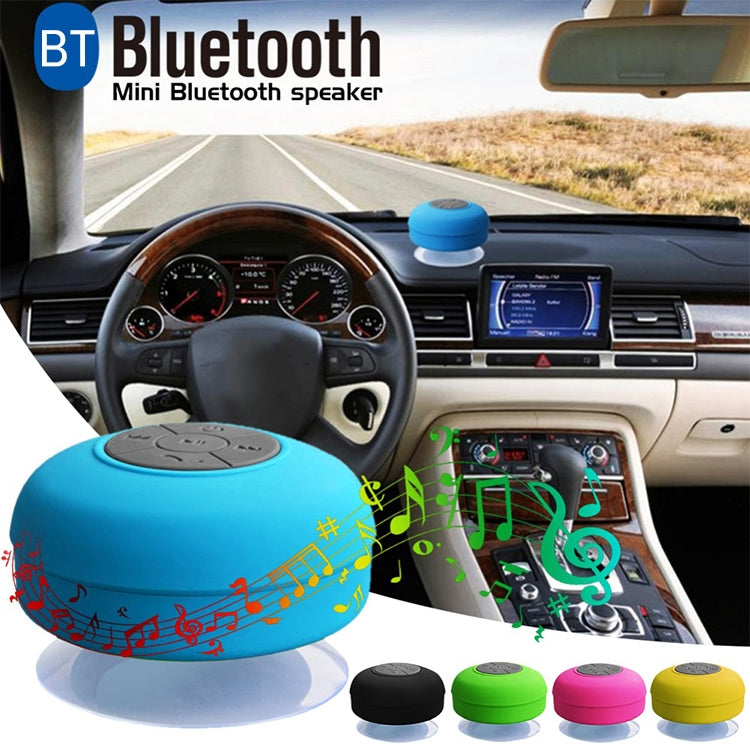 BTS-06 Mini Water-resistant IPX4 Bluetooth V2.1 Speaker, Support Handfree Function(Yellow)