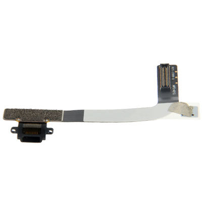 Tail Connector Charger Flex Cable for iPad 4(Black)