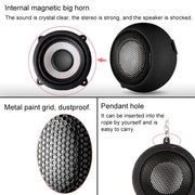 Small Hamburger Mini Portable Stereo Speaker for iPod, MP3, MP4, MP5, Mobile Phone, Laptop