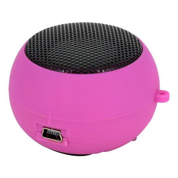 Small Hamburger Mini Portable Stereo Speaker for iPod, MP3, MP4, MP5, Mobile Phone, Laptop