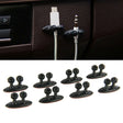 8 PCS DM-003 Car Cable Convenient Bundle Clip with Adhesive(Black) - Auto Fastener & Clips by PMC TechLife | Online Shopping South Africa | PMC TechLife | Buy Now Pay Later Mobicred