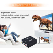 VK-126 Mini HD HDMI to AV/CVBS Video Converter Adapter