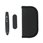 PP-1000 Multimedia Presentation Remote PowerPoint Clicker 2.4GHz RF Laser Pointer with USB Receiver(Black)