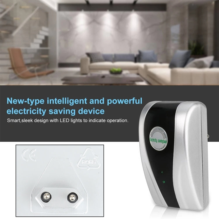SD-001 Super Intelligent Digital Energy Saving Equipment, Useful Load: 18000W EU Plug(Grey)