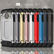 For Galaxy S7 / G930 Tough Armor TPU + PC Combination Case (Black)
