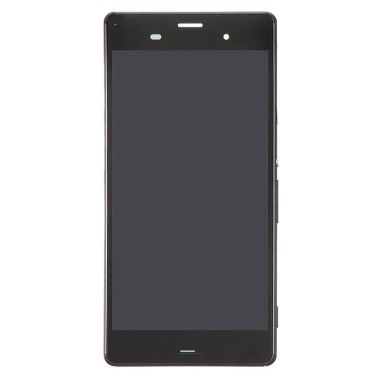 LCD Display + Touch Panel with Frame for Sony Xperia Z3 (Dual SIM Version) / D6633 / L55U(Black)