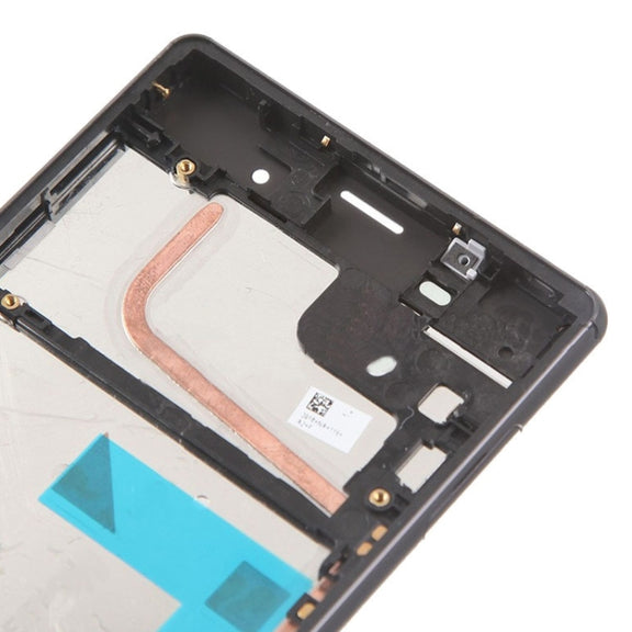LCD Display + Touch Panel with Frame for Sony Xperia Z3 (Dual SIM Version) / D6633 / L55U(Black)
