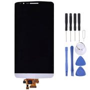 Original LCD Screen and Digitizer Full Assembly for LG G3 / D850 / D851 / D855(White)
