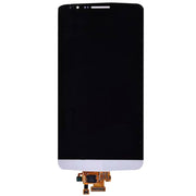 Original LCD Screen and Digitizer Full Assembly for LG G3 / D850 / D851 / D855(White)
