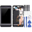 LCD Screen and Digitizer Full Assembly with Frame for BlackBerry Z10 4G(Black) - free shipping - PMC TechLife - Order now!