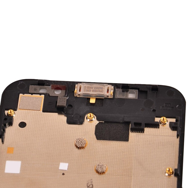 OEM LCD Screen for BlackBerry Z30 4G Version Digitizer Full Assembly with Frame(Black)