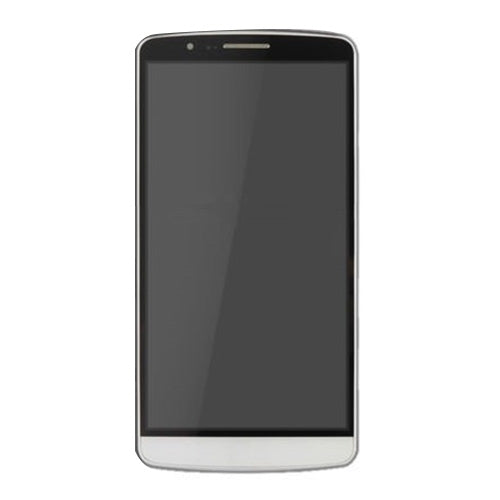 LCD Display + Touch Panel with Frame for LG G3 / D850 / D851 / D855 / VS985(White)