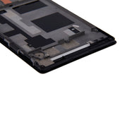 Front Housing  with Adhesive for Sony Xperia C3(Black)