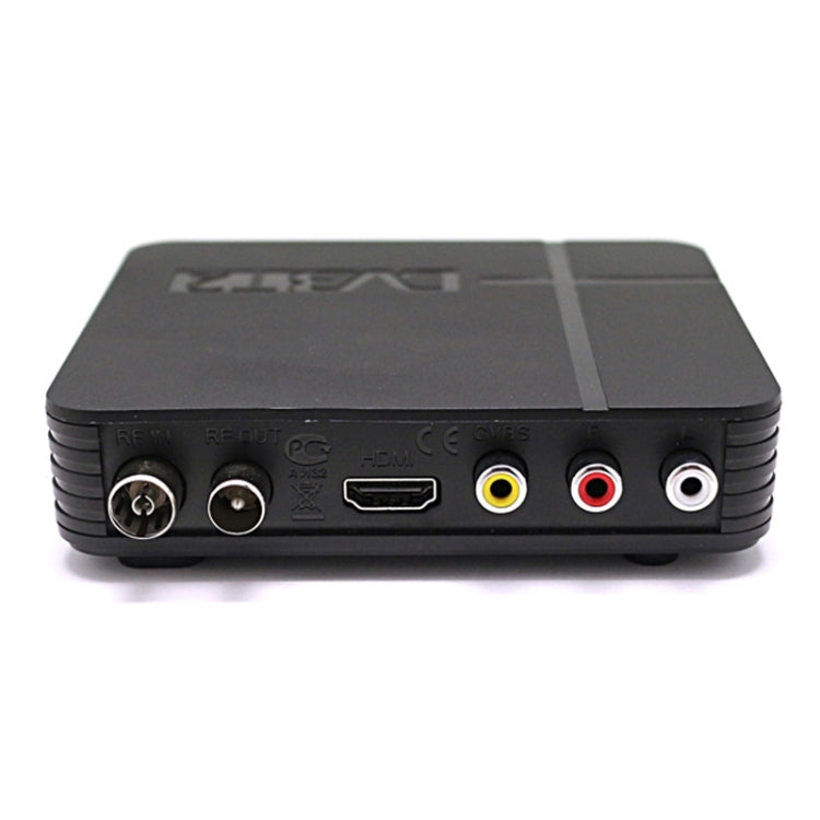 Mini Terrestrial Receiver HD DVB-T2 Set Top Box, Support USB / HDMI / MPEG4 /H.264(Black)