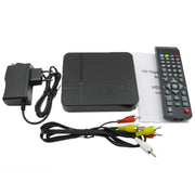 Mini Terrestrial Receiver HD DVB-T2 Set Top Box, Support USB / HDMI / MPEG4 /H.264(Black)