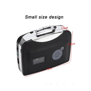 Ezcap 230 Cassette Tape to MP3 Converter Capture Audio Music Player(Black)