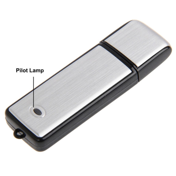 USB Voice Recorder + 8GB USB Flash Disk(Black)
