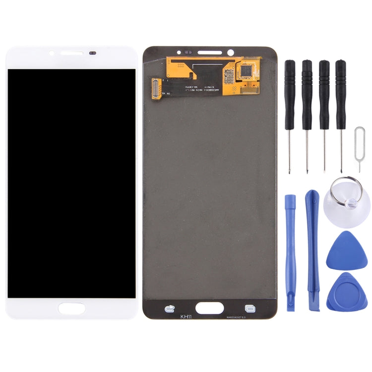 Original LCD Display + Touch Panel for Galaxy C9 Pro / C9000(White)