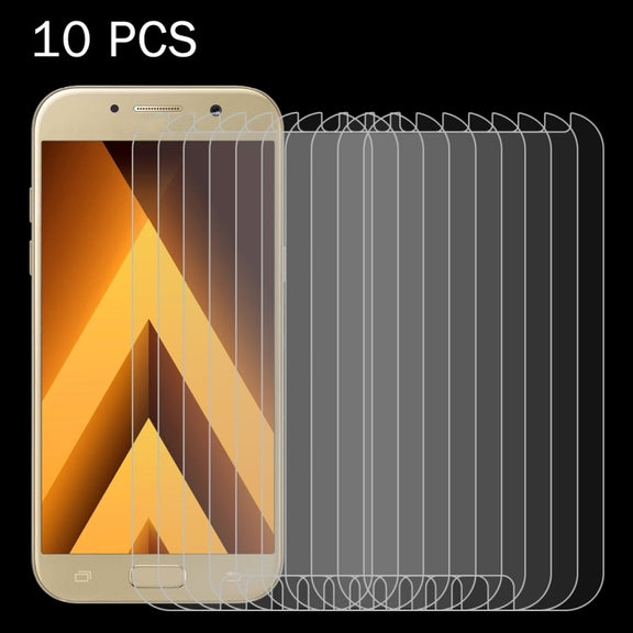 10 PCS for Galaxy A5 (2017) / A520 0.26mm 9H Surface Hardness 2.5D Explosion-proof Tempered Glass Non-full Screen Film