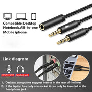 Langsdom Double Moving Coil with Wheat Headset(Black)