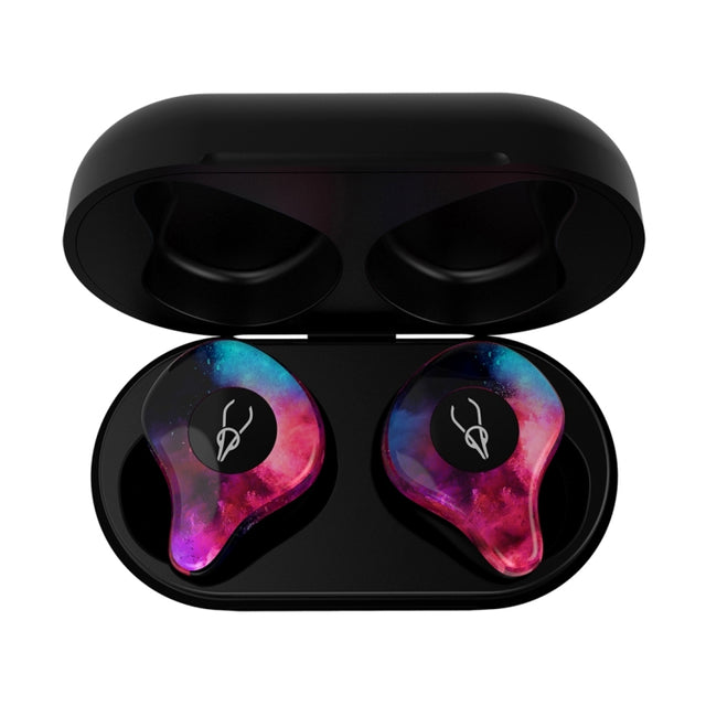 SABBAT X12PRO Mini Bluetooth 5.0 In-Ear Stereo Earphone with Charging Box, For iPad, iPhone, Galaxy, Huawei, Xiaomi, LG, HTC and Other Smart Phones(Flame)