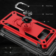 Armor Shockproof TPU + PC Protective Case for Galaxy S8 Plus, with 360 Degree Rotation Holder(Black)