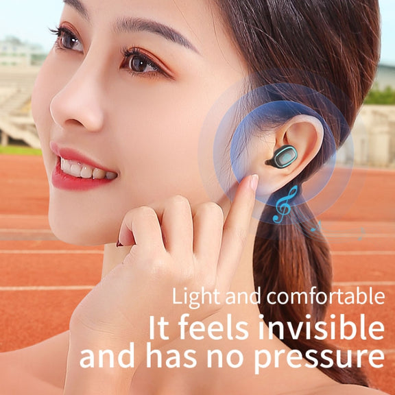C1 Bluetooth 5.0 TWS Touch Polygonal Digital Display True Wireless Bluetooth Earphone with Charging Box(Black)