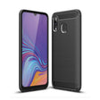Brushed Texture Carbon Fiber TPU Case for Galaxy A40 (Black) - free shipping - PMC TechLife - Order now!