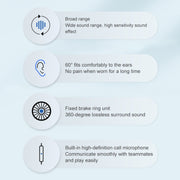 WK YA-02 3.5mm In-Ear Wired Call Music Earphone, Length: 1.2m