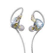CVJ Liuli 3.5mm In-ear Wired Headset with Microphone, Length 1.25m (Blue)