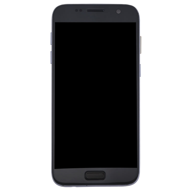 OLED LCD Screen for Galaxy S7 / G930V Digitizer Full Assembly with Frame (Grey)