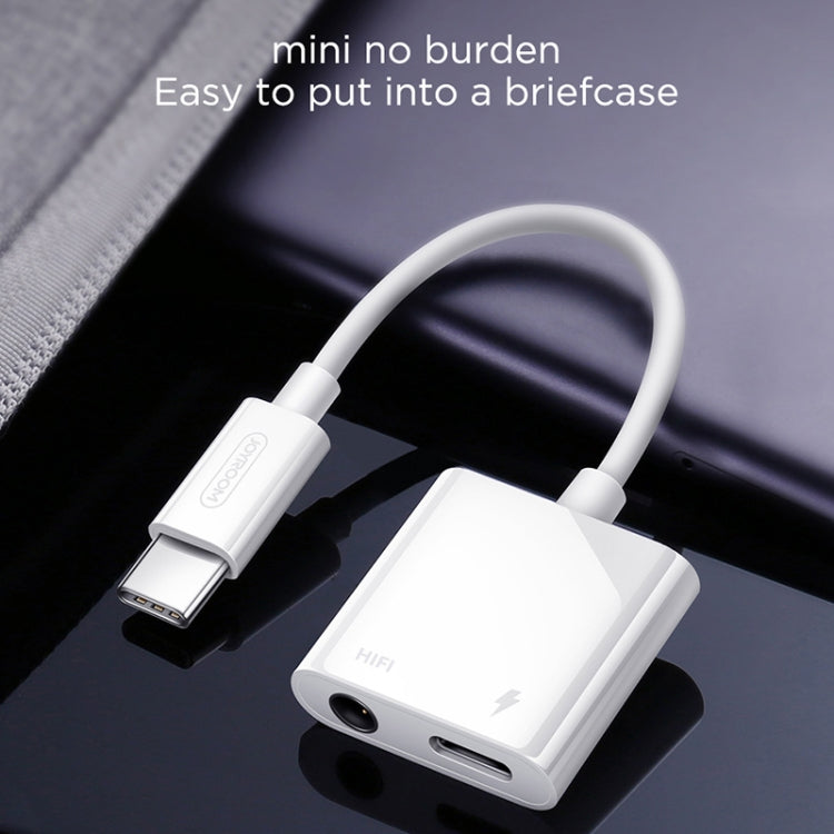 JOYROOM SH-C1 Type-C / USB-C to 3.5mm Digital Audio Converter Adapter (Black)