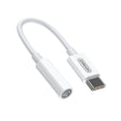 JOYROOM SH-C1 Type-C / USB-C to 3.5mm Digital Audio Converter Adapter (White) - free shipping - PMC TechLife - Order now!