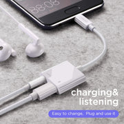 JOYROOM SH-C1 Type-C / USB-C to 3.5mm Digital Audio Converter Adapter (White)