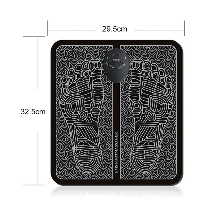EMS Micro-current Smart Foot Pad Foot Massage Physical Therapy (Battery Version)