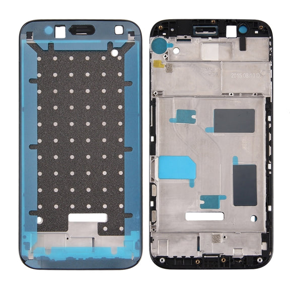 For Huawei G8 Front Housing LCD Frame Bezel Plate(Black)
