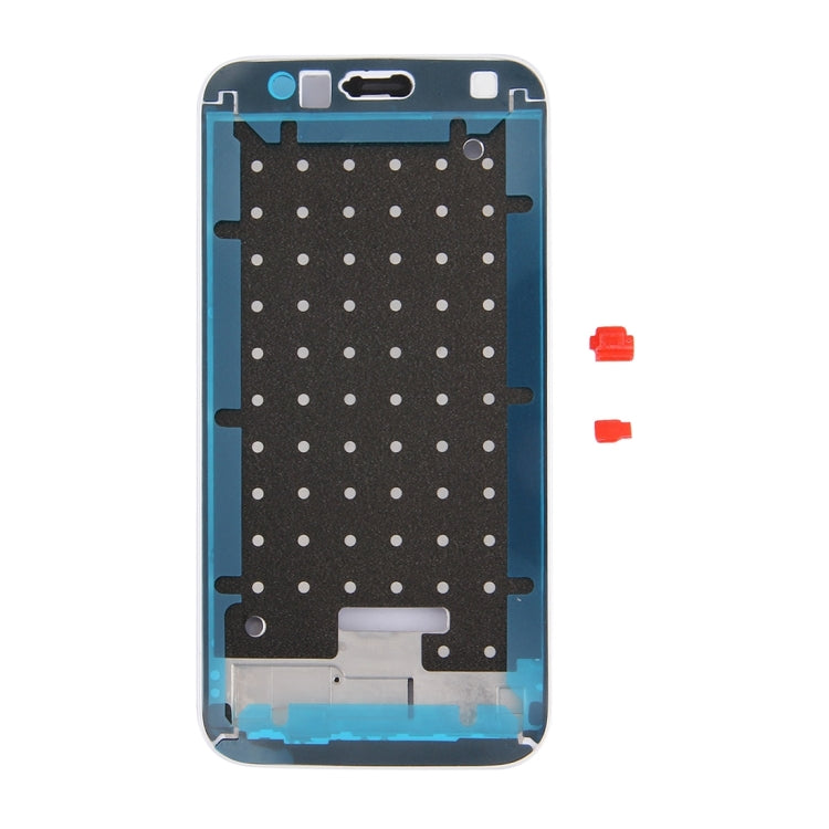 For Huawei G8 Front Housing LCD Frame Bezel Plate(White)