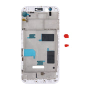 For Huawei G8 Front Housing LCD Frame Bezel Plate(White)
