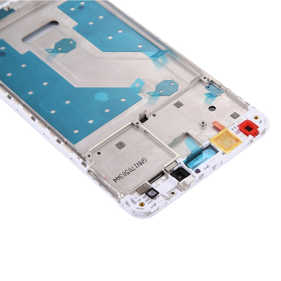 For Huawei Enjoy 7 Plus / Y7 Prime Front Housing LCD Frame Bezel Plate(White)